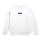 plums GOODSのplums 青ロゴ Crew Neck Sweatshirt