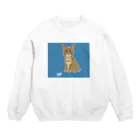 猫は正義のねずみはどこ？ Crew Neck Sweatshirt