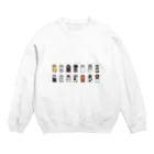 猫ハンドの猫ハンド Crew Neck Sweatshirt