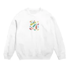 ｈａｉｉｒｏ の ｈａのN° _ 2 5 4 Crew Neck Sweatshirt