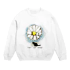 クロネコDay'sのBLACK CAT STREET flower ant  T-shirt Crew Neck Sweatshirt