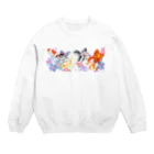 あやるの桜東錦たち Crew Neck Sweatshirt