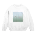 下妻FREEpER編集部の期間限定ロゴ＿応援額500円 Crew Neck Sweatshirt