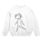 face太郎shopの七面鳥に憧れて Crew Neck Sweatshirt