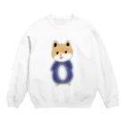 はぴまる事業部(仮)の柴犬&ペンギン Crew Neck Sweatshirt