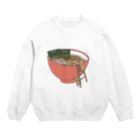 ちゅわんわんのメンマたち~ラーメン脱出ver.~ Crew Neck Sweatshirt