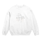 AMERIのモリオン(黒水晶) "ラインイラストVer." Crew Neck Sweatshirt