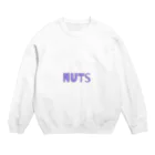 ill nutsのnuts 紫 Crew Neck Sweatshirt