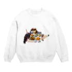 mnto雑貨洋品店のつくね歓迎パーティ Crew Neck Sweatshirt