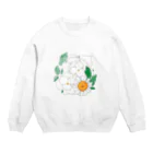 お花屋さんの本当は Crew Neck Sweatshirt