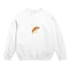 さとうさんのマルゲリータピザ Crew Neck Sweatshirt