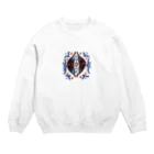 気ままに創作　よろず堂の文様 Crew Neck Sweatshirt