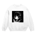 塩林檎のチめいどさんの遺影 Crew Neck Sweatshirt