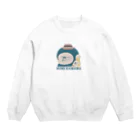 MINI BANANA ゴリラの親子のMINI BANANA ゴリラ親子 Crew Neck Sweatshirt