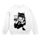 萌えショップの萌えケーキ Crew Neck Sweatshirt