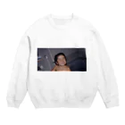 beef_and_steakのおさきりなの幼いグッズ Crew Neck Sweatshirt