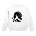 塩林檎のメイドさん Crew Neck Sweatshirt