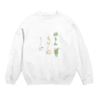 o-mori／おおもりのメロンクリームソーダ Crew Neck Sweatshirt