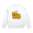 イロワケイルカさんのウォンバット Crew Neck Sweatshirt