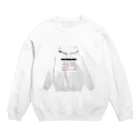 小島ふかせ画伯のボッタクリ商売の昨日作ったデザインが好評だったので… Crew Neck Sweatshirt