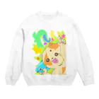 冬風きるやのきまま屋さんのわっしょいにゃんこ Crew Neck Sweatshirt