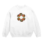 SAKURA スタイルの都市の景観 Crew Neck Sweatshirt