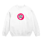 アケジの可愛いもの沢山のショップのPCR検査済（ポップハート） Crew Neck Sweatshirt