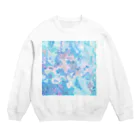 ha ru mi .の断面 Crew Neck Sweatshirt