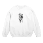 akdawnの犬のやつ Crew Neck Sweatshirt