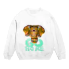 市松寿ゞ謡のGOHOMEヲアサ Crew Neck Sweatshirt