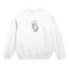 JASMINEのプリケツ君 Crew Neck Sweatshirt