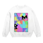 LalaHangeulのにゃんですか？ Crew Neck Sweatshirt