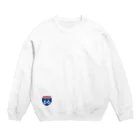 machidareformのまちりほグッツ66 Crew Neck Sweatshirt