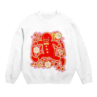 AURA_HYSTERICAのThe_Gingerbread_Man Crew Neck Sweatshirt