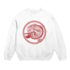 イラスト MONYAAT の取り急ぎ、ラーメン麺!A Crew Neck Sweatshirt