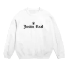 Justin_RealのJustin Real ロゴスウェット淡色ver. Crew Neck Sweatshirt