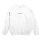 [dont walk.]のdont walk ⑤ Crew Neck Sweatshirt