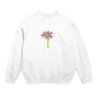 Myosotisのカラフルフラワー Crew Neck Sweatshirt