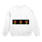 あいちゃんちのししおくん Crew Neck Sweatshirt