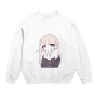 🍓🥛イチジク浣腸🐰🧠の量産型ちゃん Crew Neck Sweatshirt