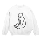 ふりるのシロクマ Crew Neck Sweatshirt