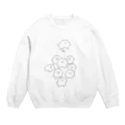 いのうえみなみのこうじょういんのあつまり Crew Neck Sweatshirt