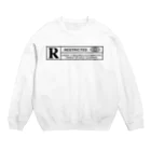 DRIPPEDのR RESTRICTED Crew Neck Sweatshirt