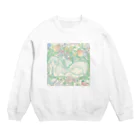 youko1984のflowers. Crew Neck Sweatshirt