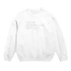 Shop GHPのBOYS BE UNDERGROUNG!! GIRLS TOO!!! Crew Neck Sweatshirt