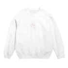 むぎちゃん屋さんのこむぎちゃん Crew Neck Sweatshirt