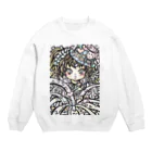 yukamimiの箱の中身は希望がいっぱい！ Crew Neck Sweatshirt