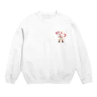 yuccoloの花牌・春 Crew Neck Sweatshirt