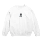 CUROGNACの100nyans096.blackcat Crew Neck Sweatshirt