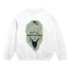 【みるかグッズ②】（SUZURI店）の【Leone femmina】 Crew Neck Sweatshirt